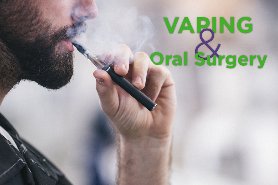 E-cigarettes and vapes make it more difficult for us to heal after dental surgery. Click to learn wh