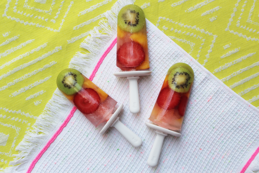 Healthy Homemade Fruit Popsicles